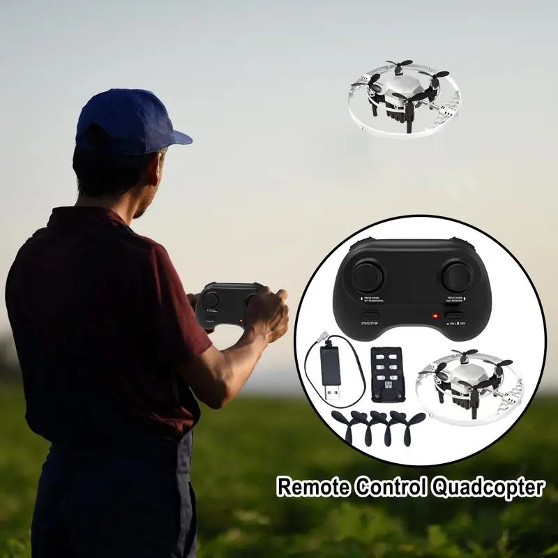 Mini RC Stunt Drone Stunt Rolling Drone Dron Height Keep Drones Helicopter Fall-Resistant Combat Drone For Adult Children Toys