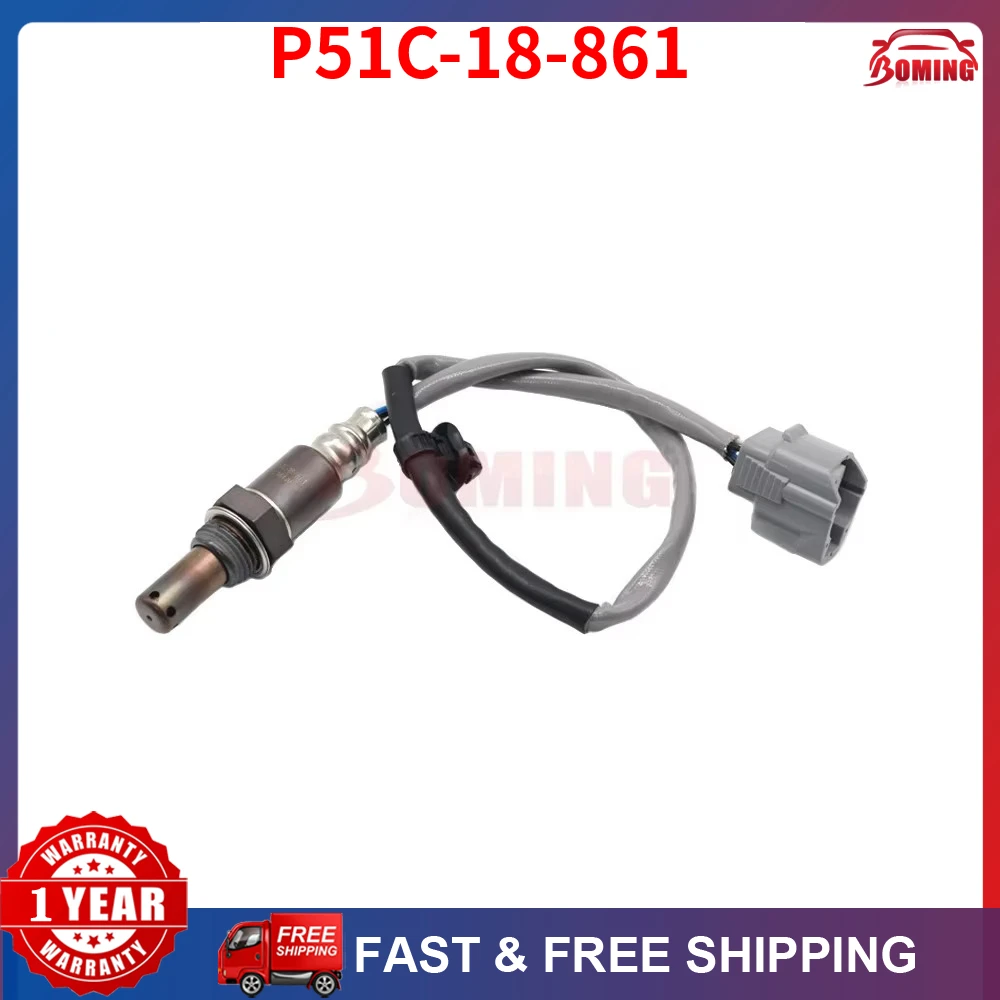 NEW Downstream Air Fuel Ratio O2 Oxygen Lambda Sensor P51C-18-861 For Mazda CX-3 MX-5 Toyota Yaris iA P51C18861 234-8000