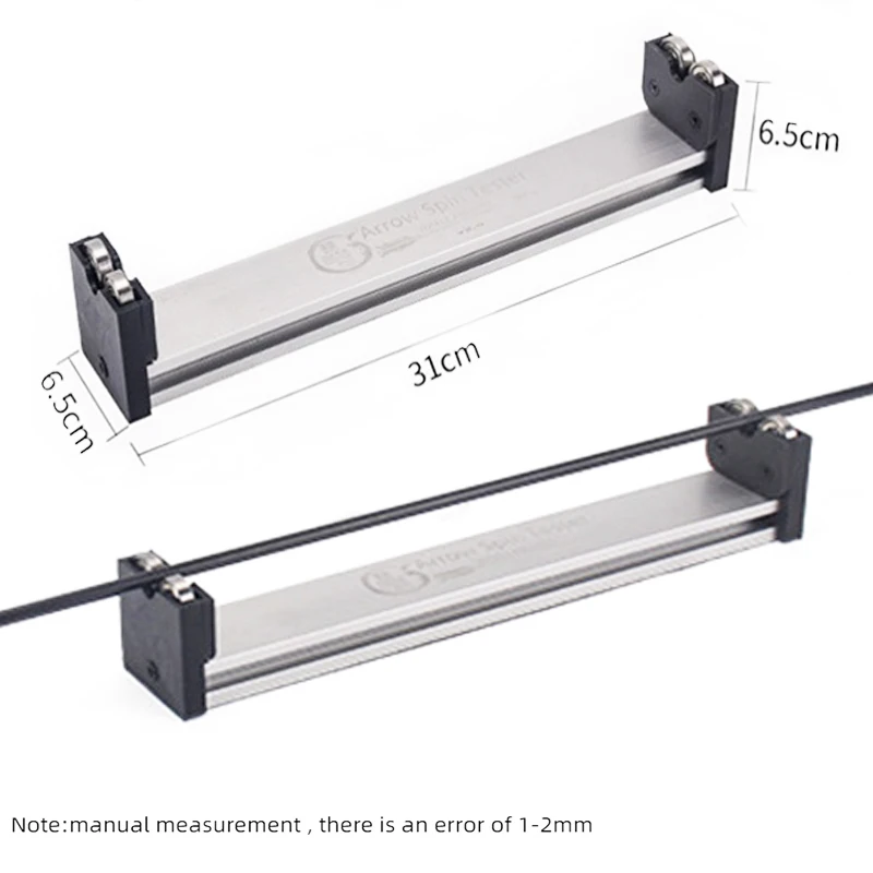 1piece Arrow Straightness Detector is Suitable for Fiberglass Mixed Carbon Pure Carbon Wooden Arrows and Archery Accessories