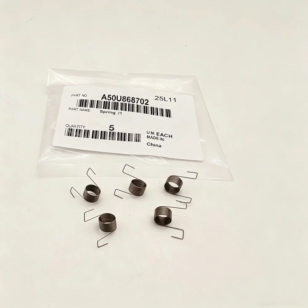1bag 5X A50U868702 Original Spring /1 for Konica Minolta Bizhub Press C1060 C1070 C2060 C2070 C3070 C3080 C4065 C4070 C4080