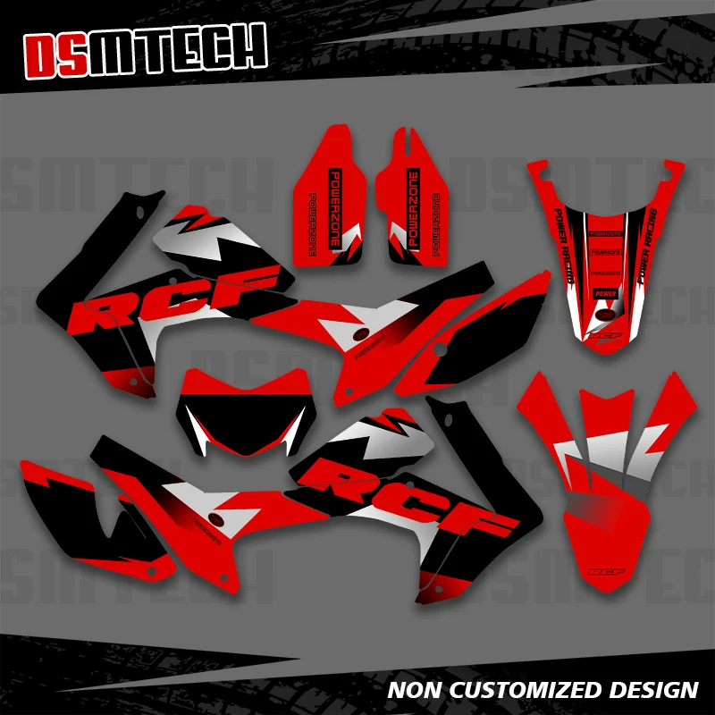 

DSMTECH для HONDA CRF250L CRF 250L 2012 2013 2014 2015 2016 2017 2018 2019 2020 графические наклейки наклейки для мотоцикла 003