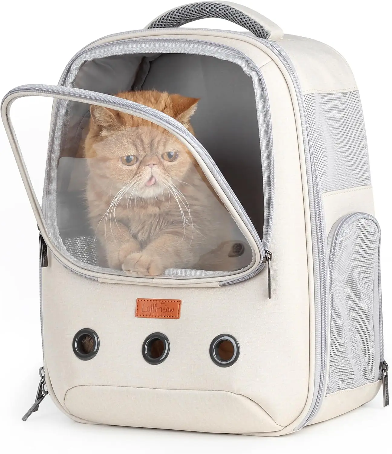 

Pet Carrier Backpack, Bubble Backpack Carrier, Cats and Puppies,Airline-Approved, Designed for Travel, Hiking, Walking & Outd