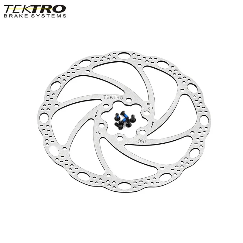 Tektro TR160-22 Bike Disc Rotor 160mm 6-Bolts MTB High Heat Dispersion