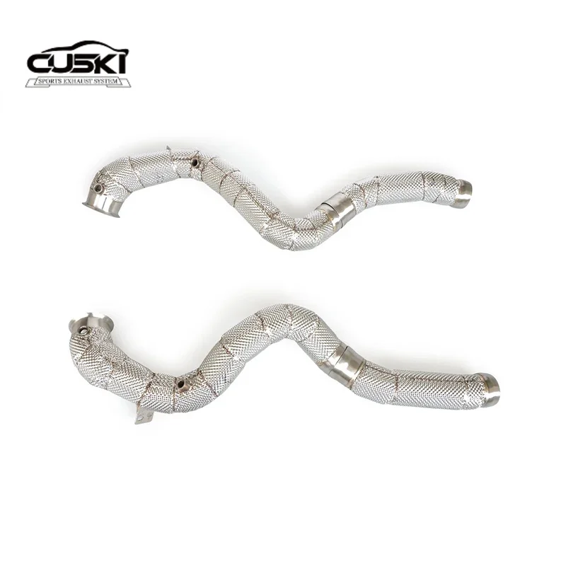 

Высокопроизводительные выхлопные компоненты, подходящие для выхлопной трубы из нержавеющей стали Mercedes Benz C63 AMG W205 4.0T