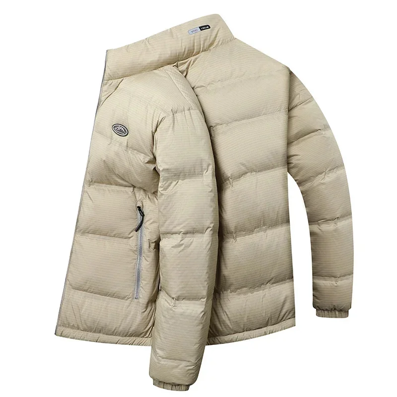 Cozok reversible kurze Daunen jacke Designer Kleidung Männer Luxus Ente männliche Polsterung leichte gepolsterte Jacken warmen Mann Wintermantel