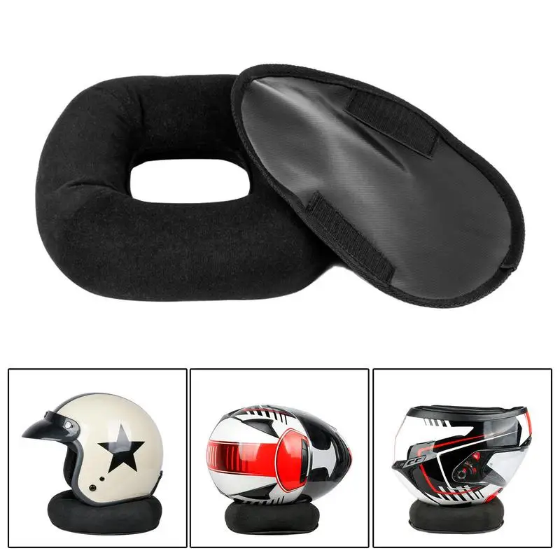 Helmet Support Pad Helmet Donut Ring Moto Soft Cushion Scratch Resistant Portable Anti Skid Anti Scratch Service Pad Ring Stand