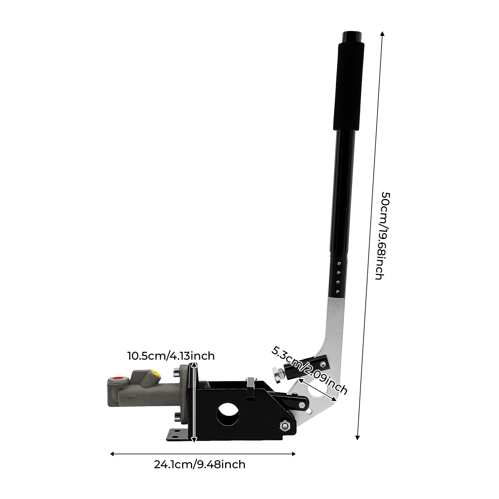 Simulations-Rennspiel für Auto-Modifikation, Hydraulische Handbremse für Spiele in Schwarz – Detail 4