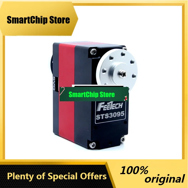 Servo Feetech SmCp12V 7.4V 95kg 105kg STS3095 360 Grados TTL con Protección de Retroalimentación para Proyectos de Robótica de Código Abierto y Brazos Robóticos