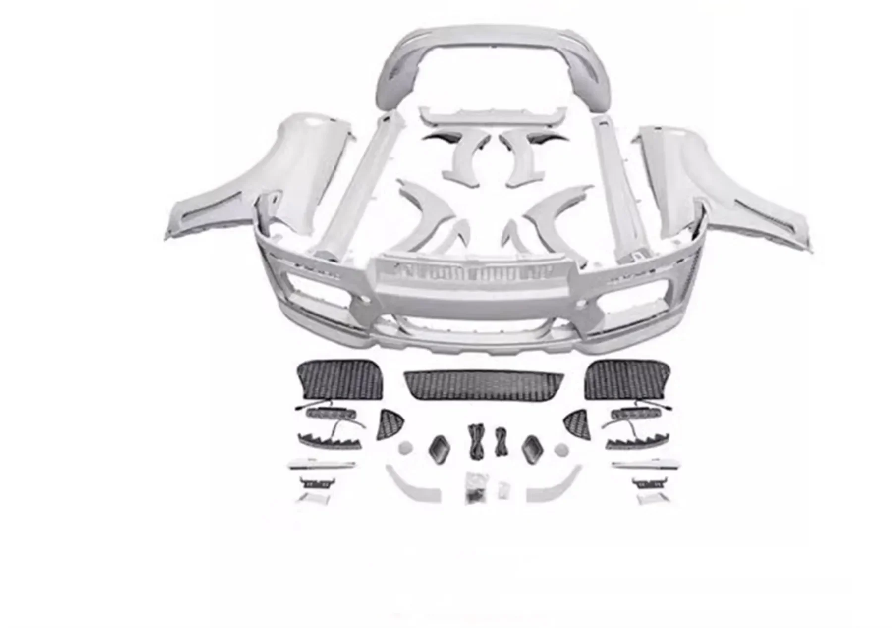 

Car Front Rear Bumper surround Body kit for BMW X6 E71 08-14 Side skirt hood cover