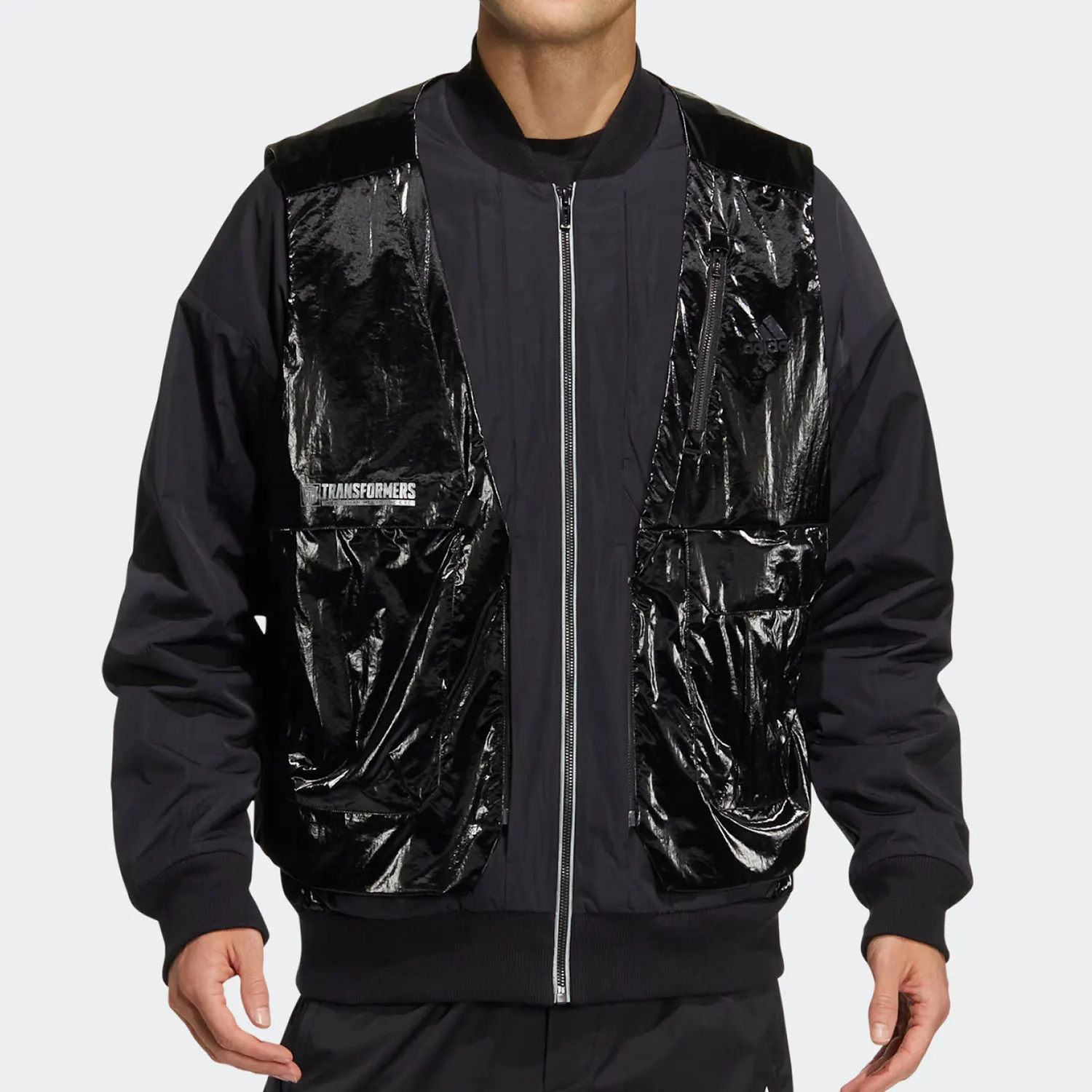 

Adidas Originals Authentic Transformer Two-in-One Men's Jacket Sports Outwear HM7466