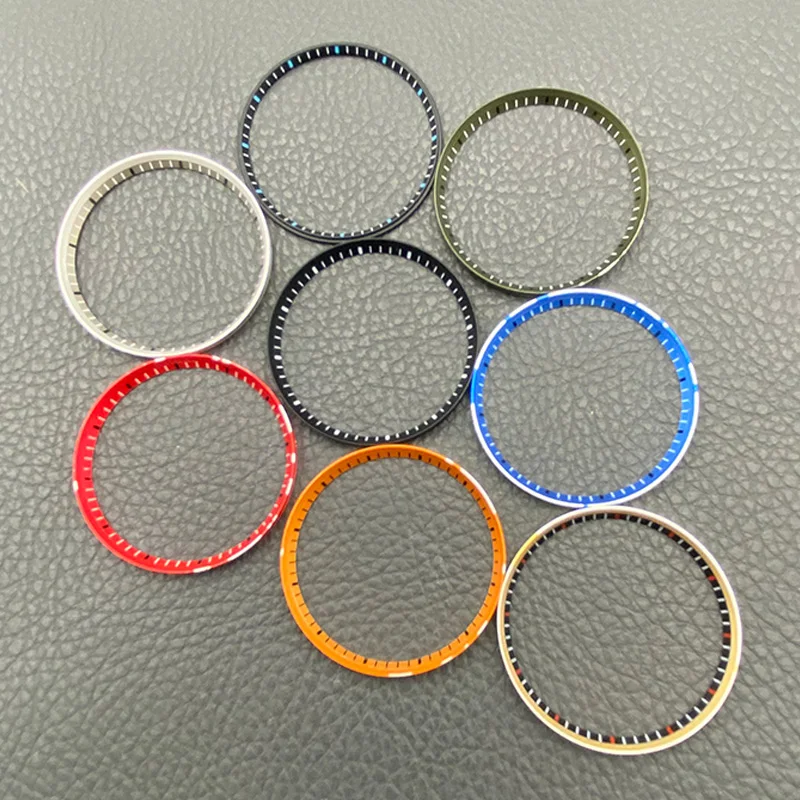 Mod 30.5*27.5mm Copper Watch Chapter Ring Free Combination Fits SKX007 SKX009 5 SRPD Diving NH35 Case Replace Parts Customized