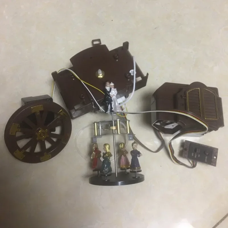 

Garden Cuckoo Clock Movement Wall Clocks Parts Cuckoo Bird Multi-functional Quartz Movement Repair Accessories Home Decor