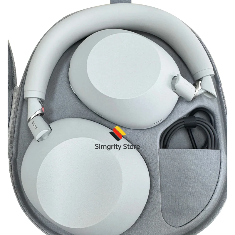 سماعات رأس سوني WH-1000XM6 الرائدة المانعة للضوضاء فوق الأذن، سماعات بلوتوث لاسلكية، صوت مميز عالي الدقة، راحة نهائية، تصميم قابل للطي، حافظة متينة، بطارية 30 ساعة، iOS وAndroid - أسود #7