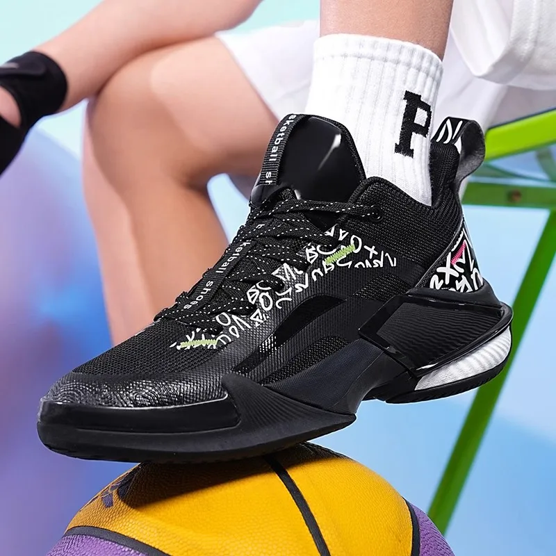 2025 Men's Pro Basketball Shoes - Highly cushioned, non-slip, professional combat trainers