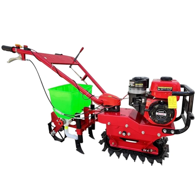 

Crawler-Type Mini-Tiller/Hot Sell Farmer Use Agriculture Power Petrol Plowing Machine