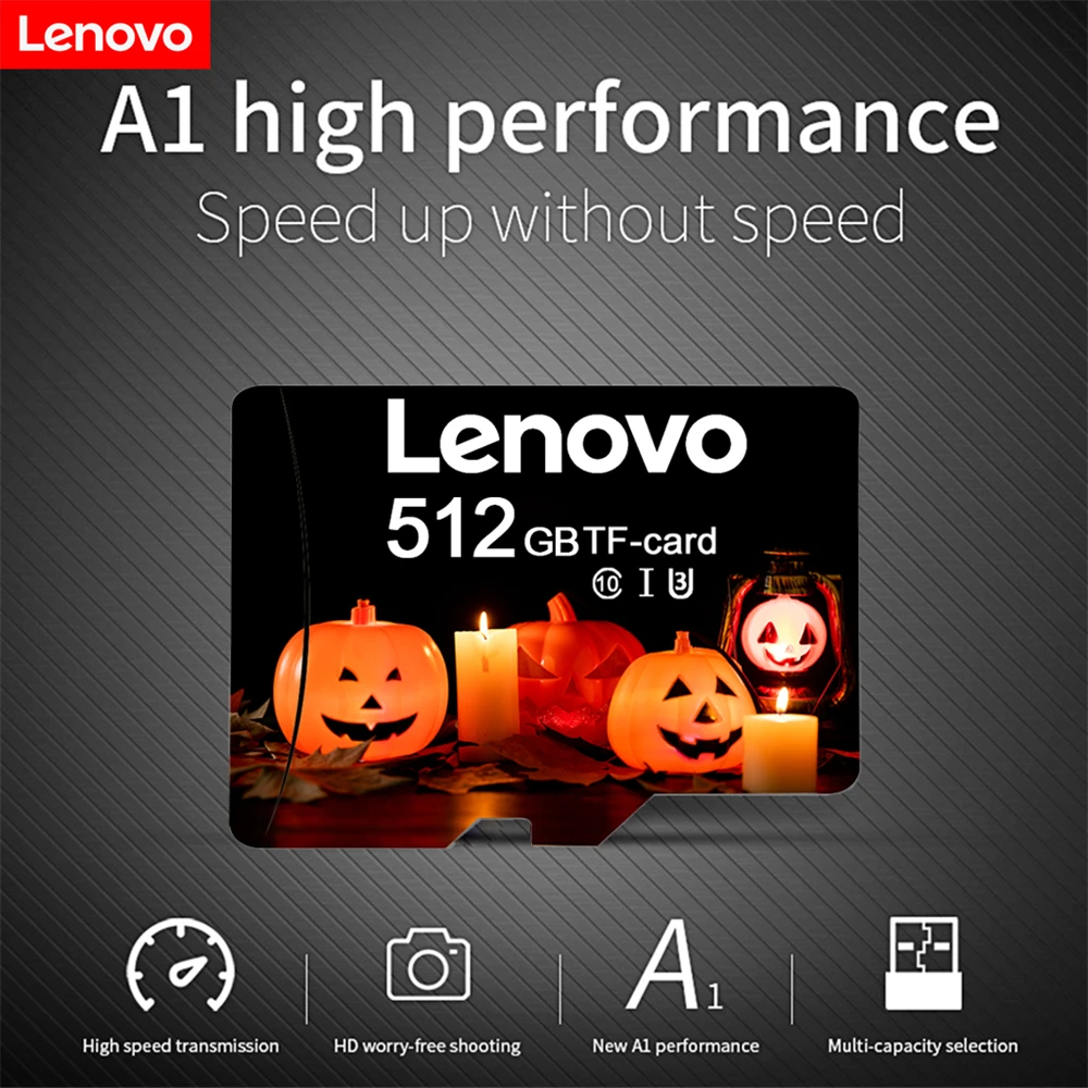 Lenovo 2TB High Speed Micro SD Card 1TB 512GB 256GB klasa 10 TF SD karta 128GB SD karta pamięci dla Nintendo s4 s4