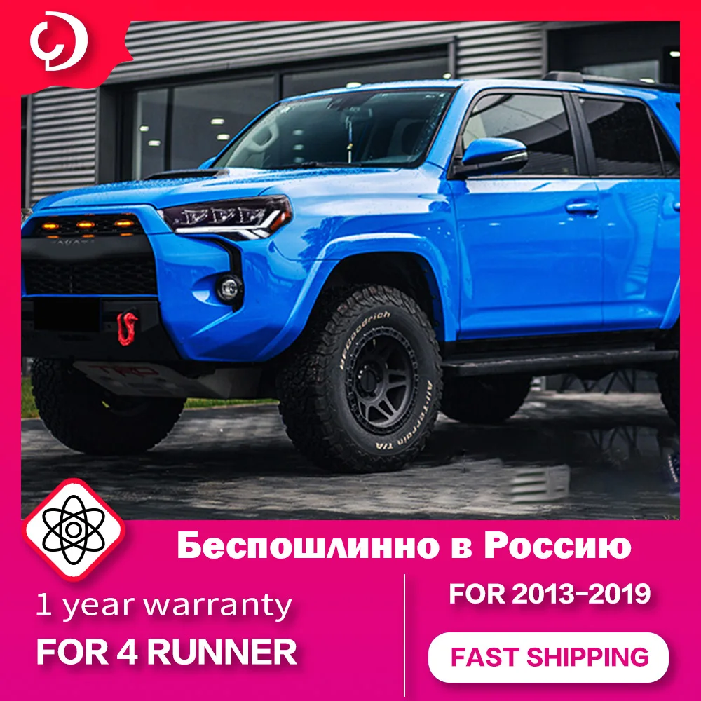 Headlights for Toyota 4 Runner 2013-2019 Head Lamp LED 4Runner DRL Running Turn Signal Led Projector Lens Auto Accessories