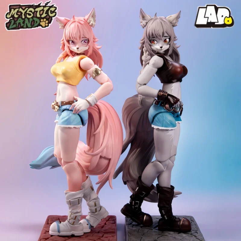 

New In Stock 6in Ladotoys 1/12 Magical Continent Candy Land Style Fox Girl Liya Limited Pink Edition Action Figure Model Toys