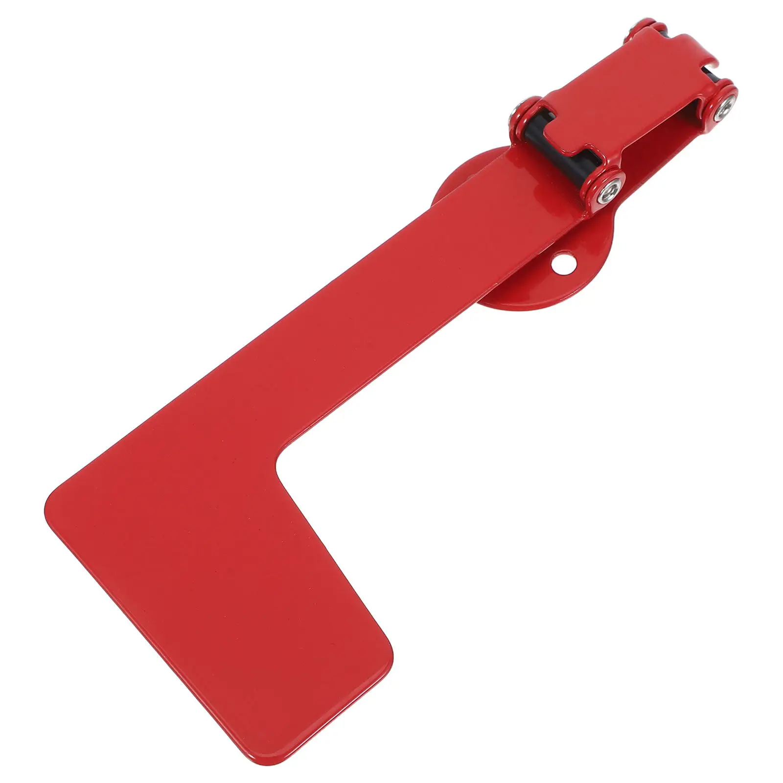 Universal Mailbox Flag Replacement Kit Red Heavy Duty Metal Mailbox Flag for Outdoor Wall Mount Post Box Stone Wood Metal