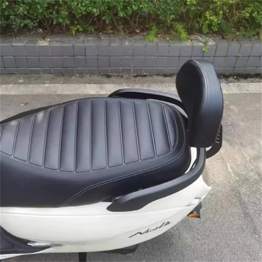 

High quality backrest For Sundiro Honda old model NS125LA backrest modified backrest ns125 LA cushion with bracket