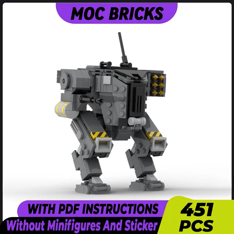 Star Movie Model Moc Building Bricks EXO-45 Patriot Mecha Technology Modular Blocks Gifts Christmas Toys DIY Sets Assembly