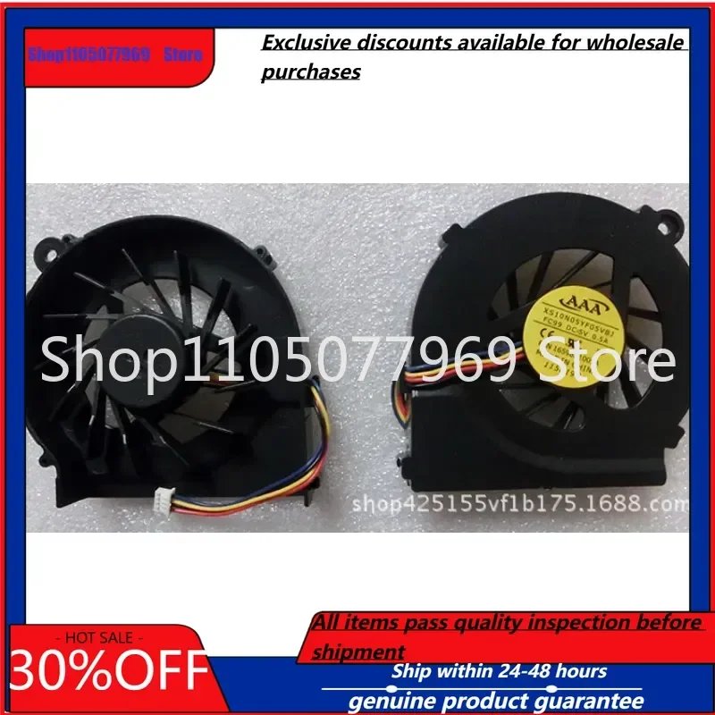 Ventilador de CPU para Portátil HP G4 G6 G7 CQ42 G42 CQ62 G62 CQ56, Ventilador de Refrigeración de 4 Cables, Pieza de Repuesto para Reparación de Portátiles