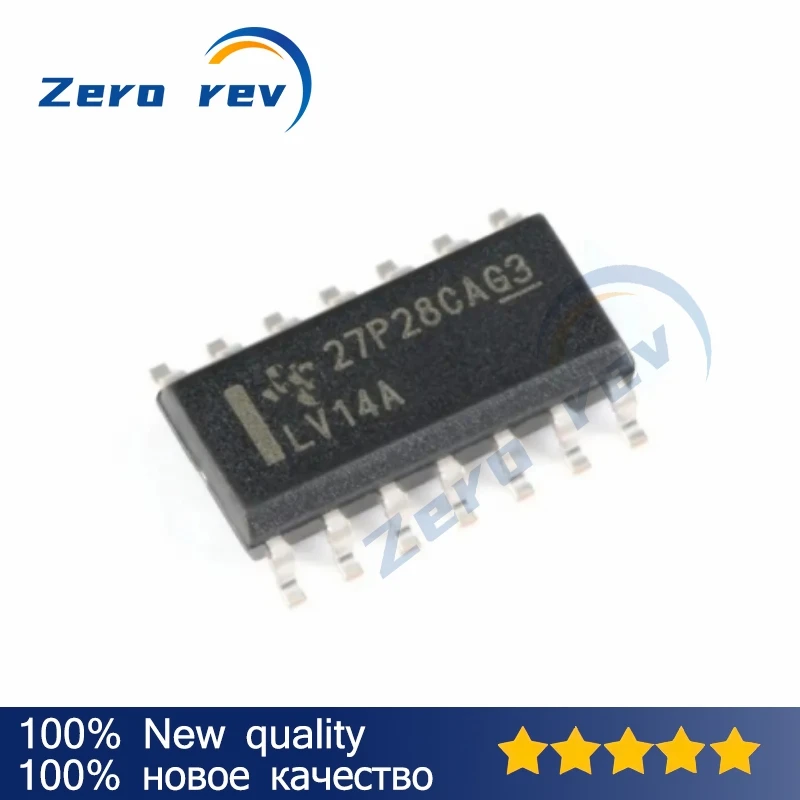 5Pcs 100% New SN74LV14ADR LV14A SN74LV08ADR LV08A SN74LV04ADR LV04A SOIC-14 SOP14