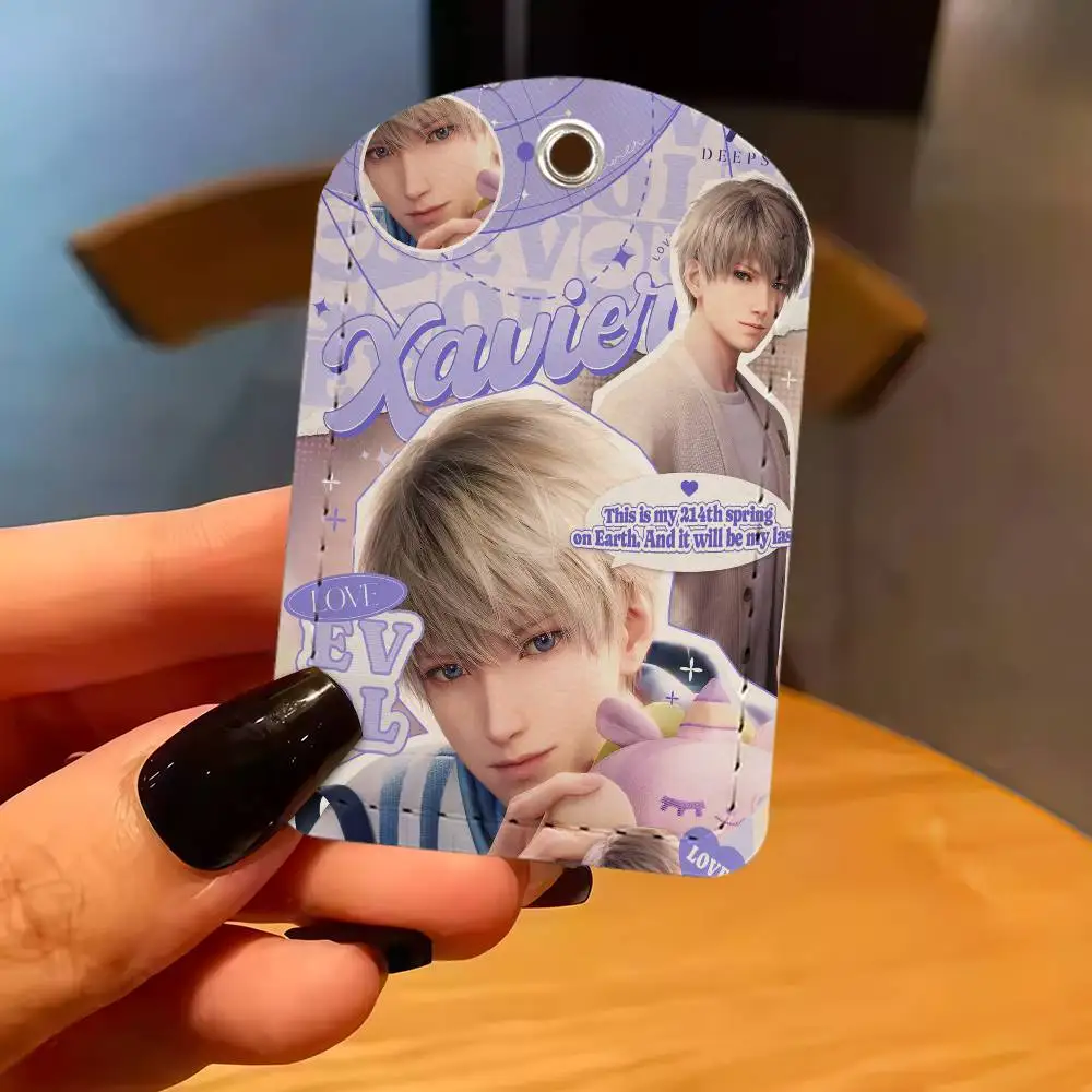 لعبة الحب وD-DEEPSPACE Sylus Zayne Xavier 83 مشبك بطاقات كم واقي حافلة البنك بطاقة الائتمان كم واقية بطاقة الهوية