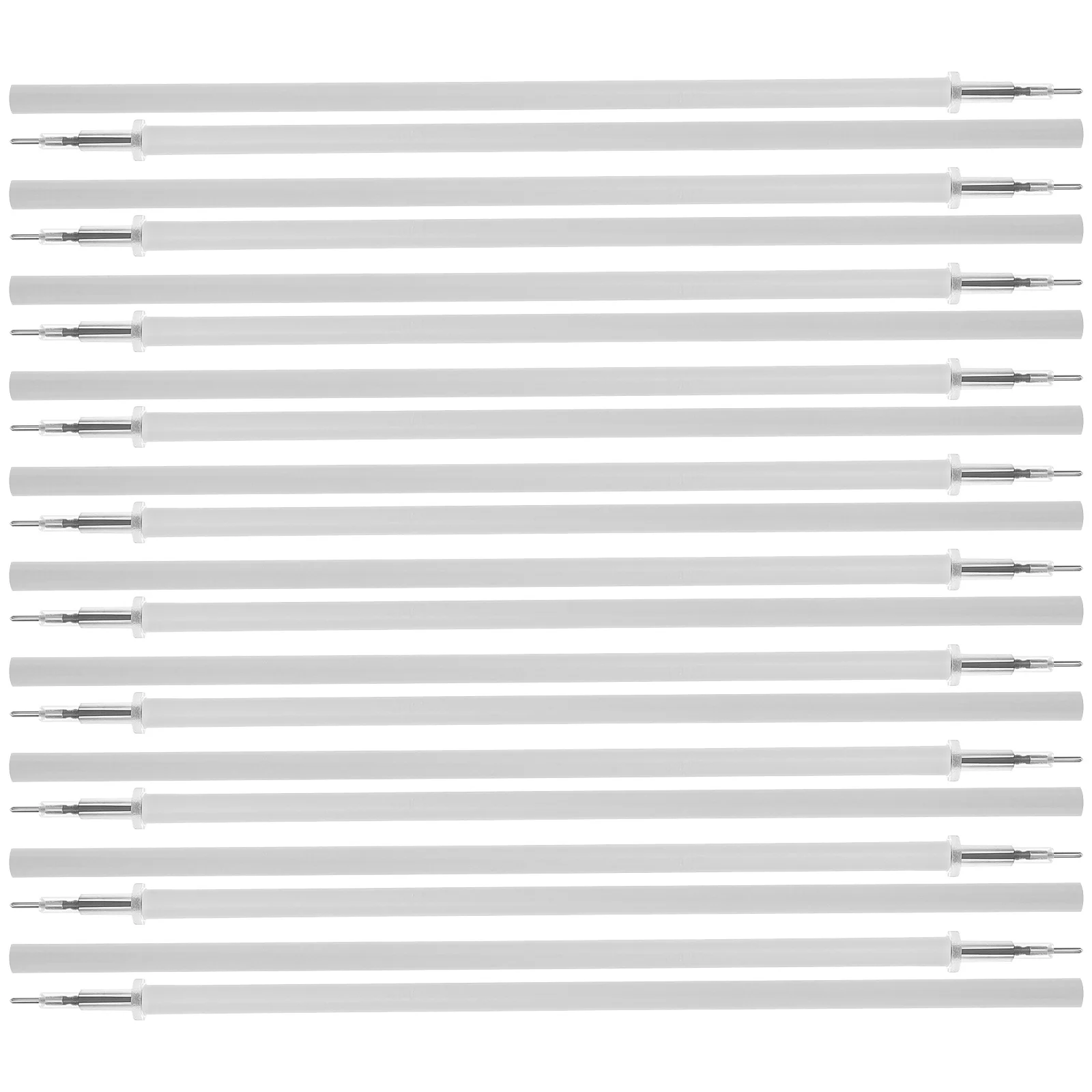 

100Pcs 0.5mm Gel Pen Refills Smooth Slim Writing Experience Student Stationery Pen Refills Stationery Writing Supplies