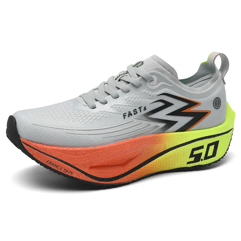 Men's Sneakers Stylish Breathable Mesh Comfortable Blue Sneakers Non-Slip Outdoor Casual Running Men's Shoes