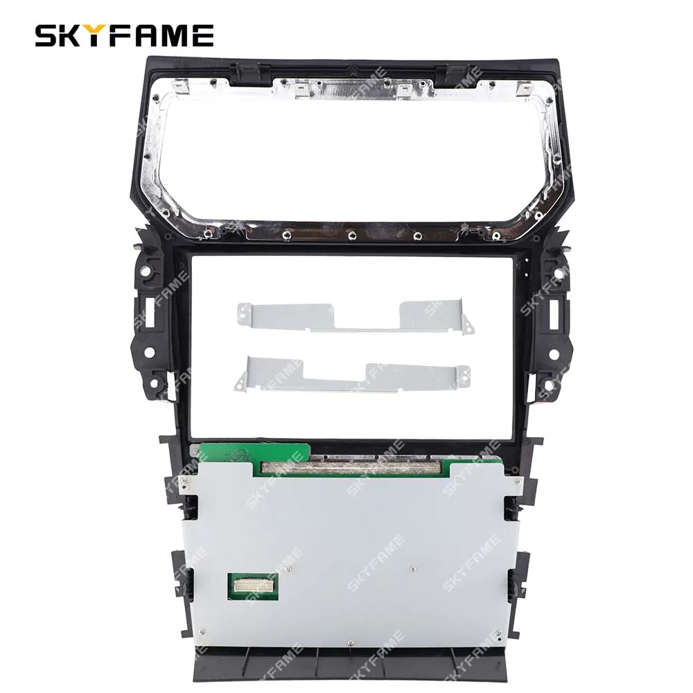 SKYFAME Car Fascia Frame Adapter Canbus Box Decoder Android Radio Dash Fitting Panel Kit For Ford Explorer