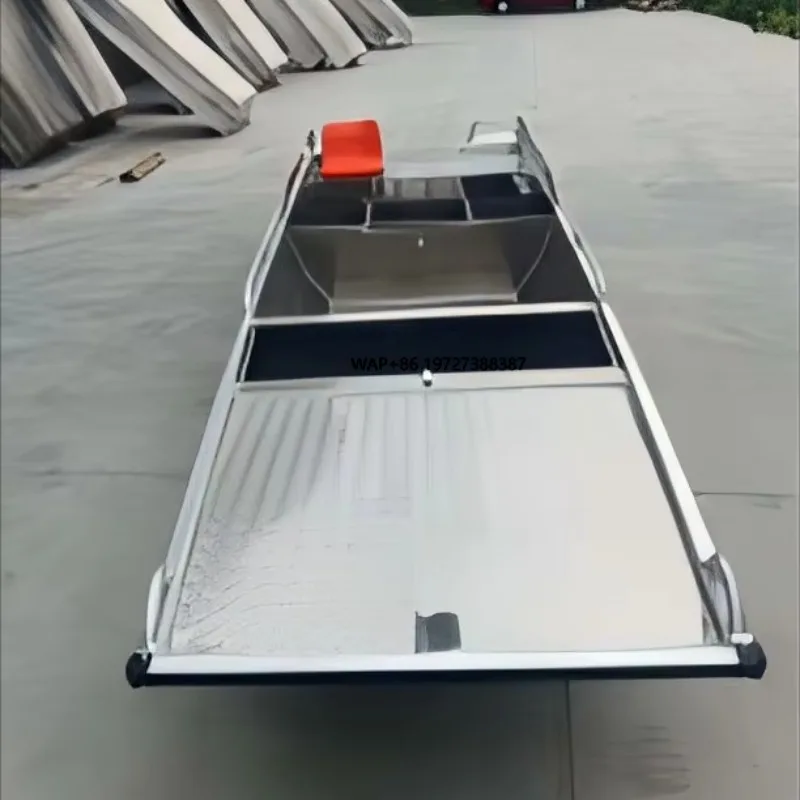 

14ft Aluminium Sword Bow Fishing Boat Heavy Duty Aluminum Fishing Boat with Chair OEM ODM