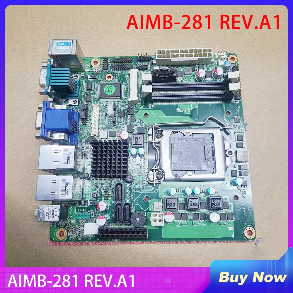 

AIMB-281G2 AIMB-281G2-00A1E Промышленная материнская плата H61 для ADVANTECH AIMB-281 REV.A1