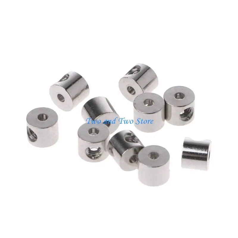 HX6F 10 Pcs Backs Brooch Pin Locking Pin Backs Pin Keeper Locking Clasp Pin for w/