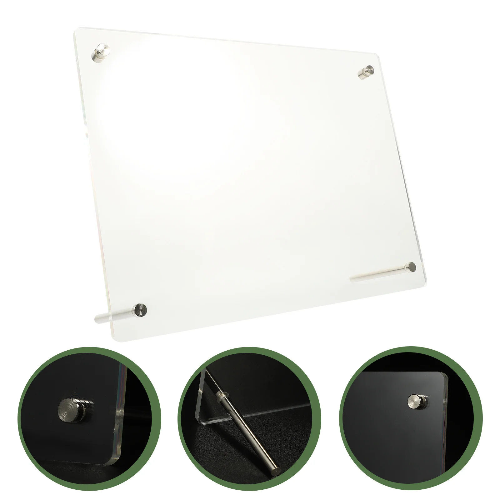 1 قطعة حامل عرض أموال أكريليك رف فاتورة الدولار الشفاف لفواتير الورق عملات معدنية صور طوابع تخزين لا حاجة للتجميع