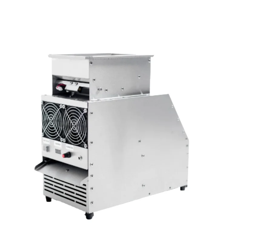 Small Electric Grain Winnowing Machine, 750-1200kg/h Separator for Seeds, Chaff & Dust Blower