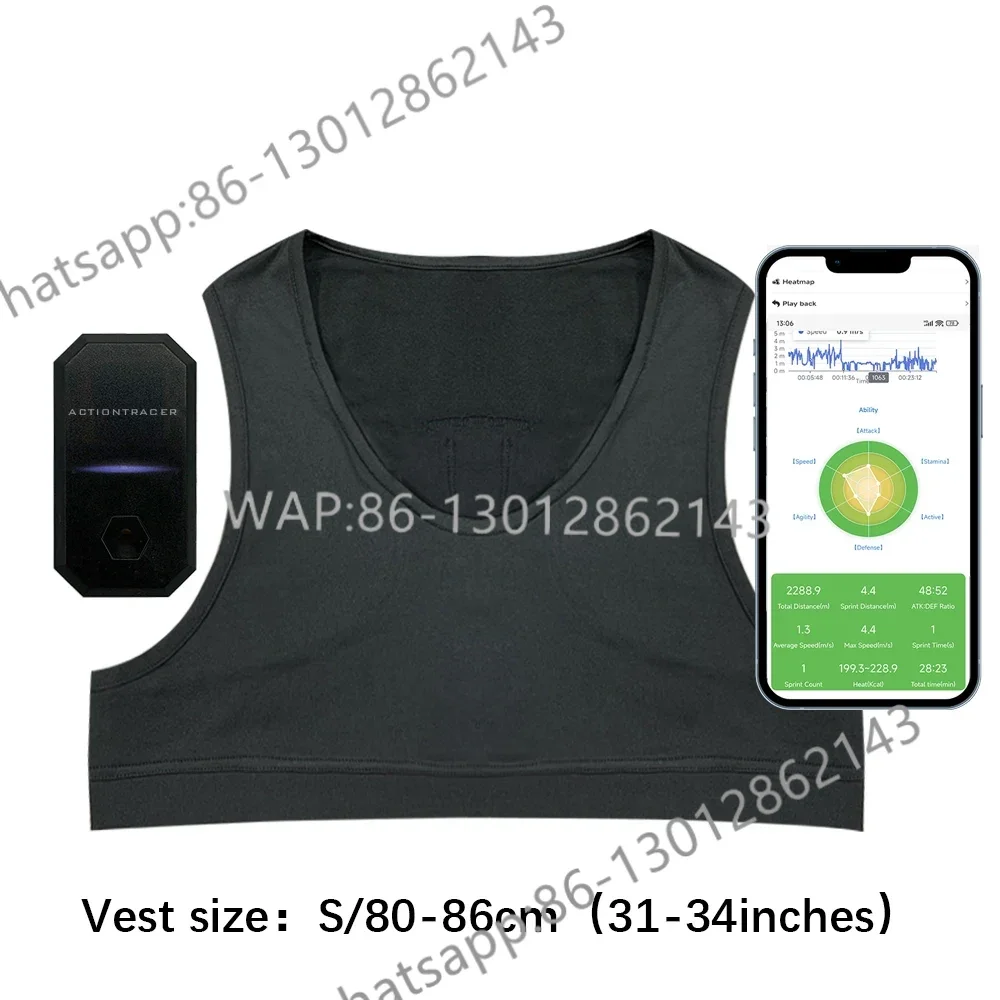 

Athlete Series GPS Football Activity Tracker Sports Football Performance Tank Top Wearable Technology APP Control