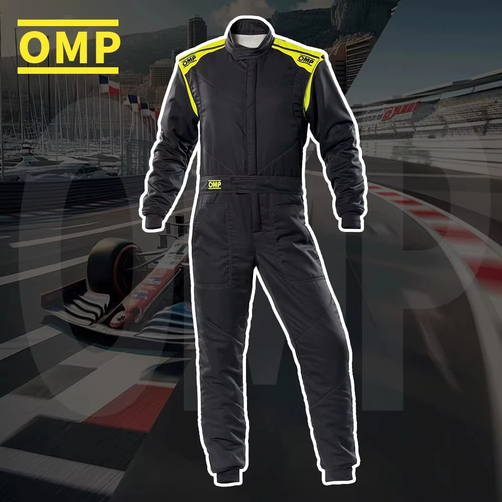OMP Italian Brand IA0-1828-E01 FIRST-S Tuta FIA 8856-2018 - Autenticità garantita, tuta da corsa professionale