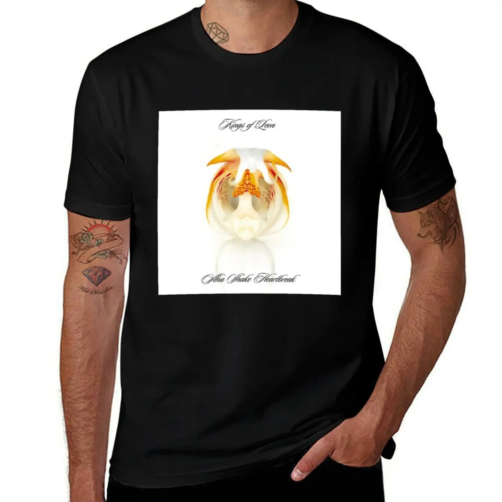 Kings of Leon aha shake heartbreak T-Shirt Plus Size Summer Short Sleeve T-Shirt
