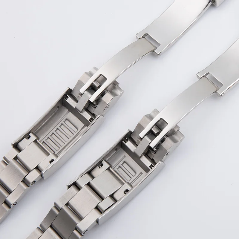 Ремешок для часов из нержавеющей стали 316L для Rolex, циферблат 40 мм, ремешок для часов SUBMARINER DAYTONA, браслет с пряжкой 20 мм
