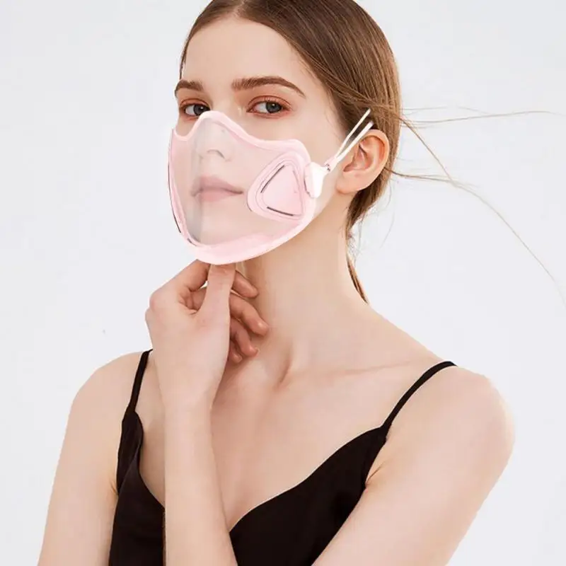 Transparent Comfortable Wearing Pc Protective Mask Durable Pc Mask For Filtering Rising Trend Filtering