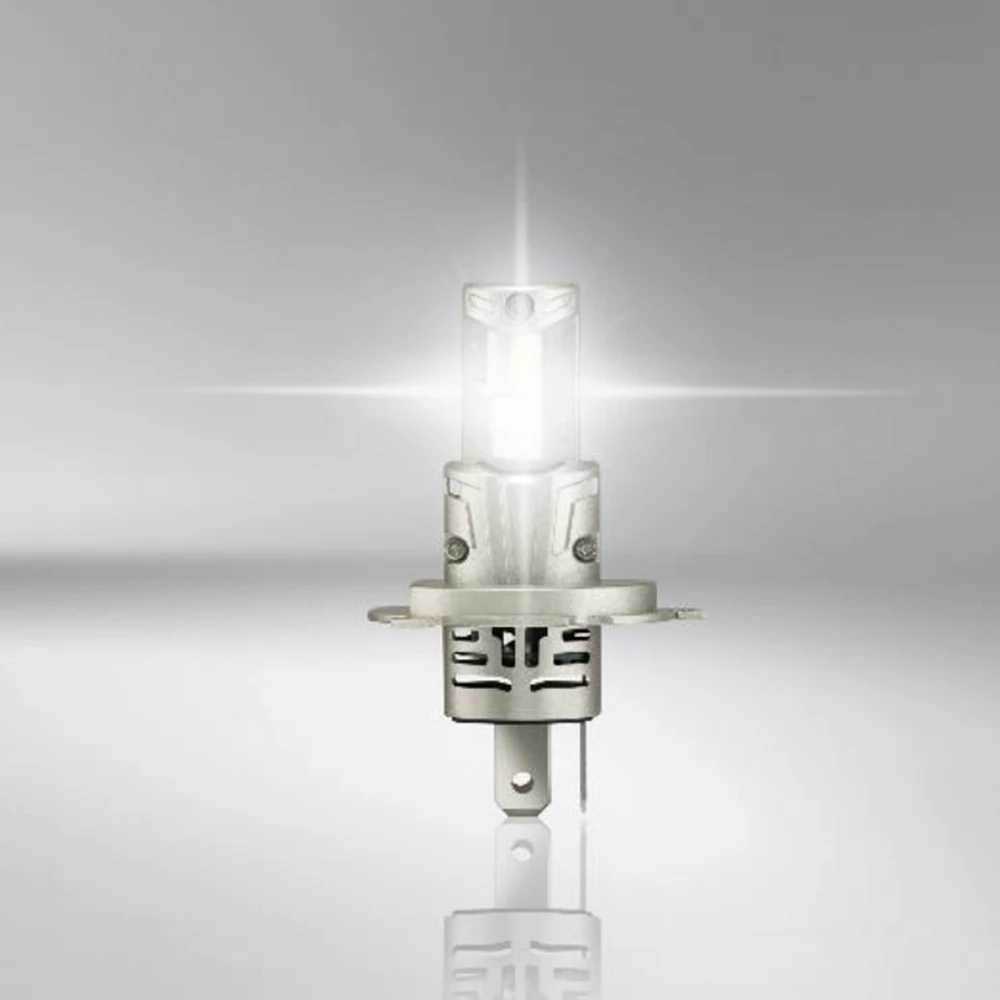 OSRAM FLASH LED H4 H19 Car Headlight P43t PU43t 6000K Cool White 1:1 Small Design LED High Low Beam LED Bulbs 64193CWFL,1 PAIR