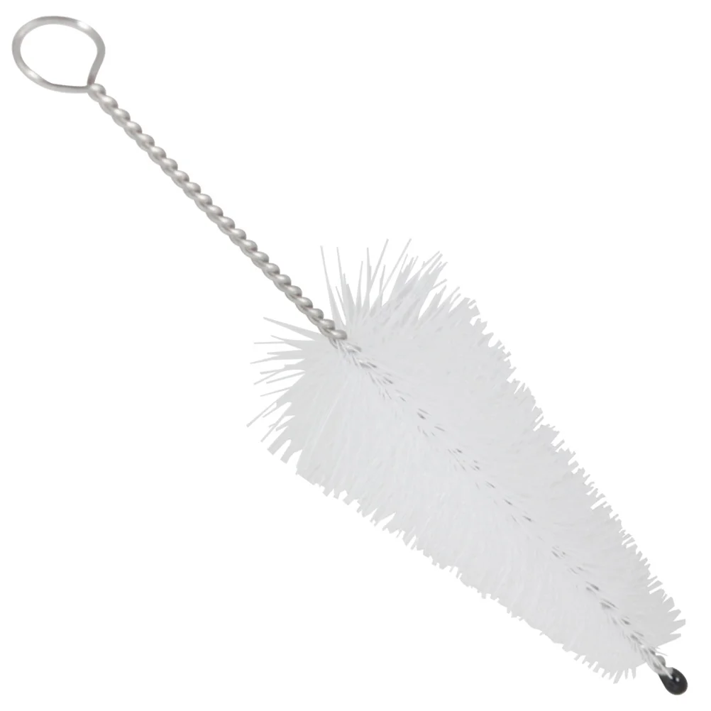 

Bristle Mouth Cleaning Brush Mouthpiece Cleaner for Instruments Soft White Metal Valve