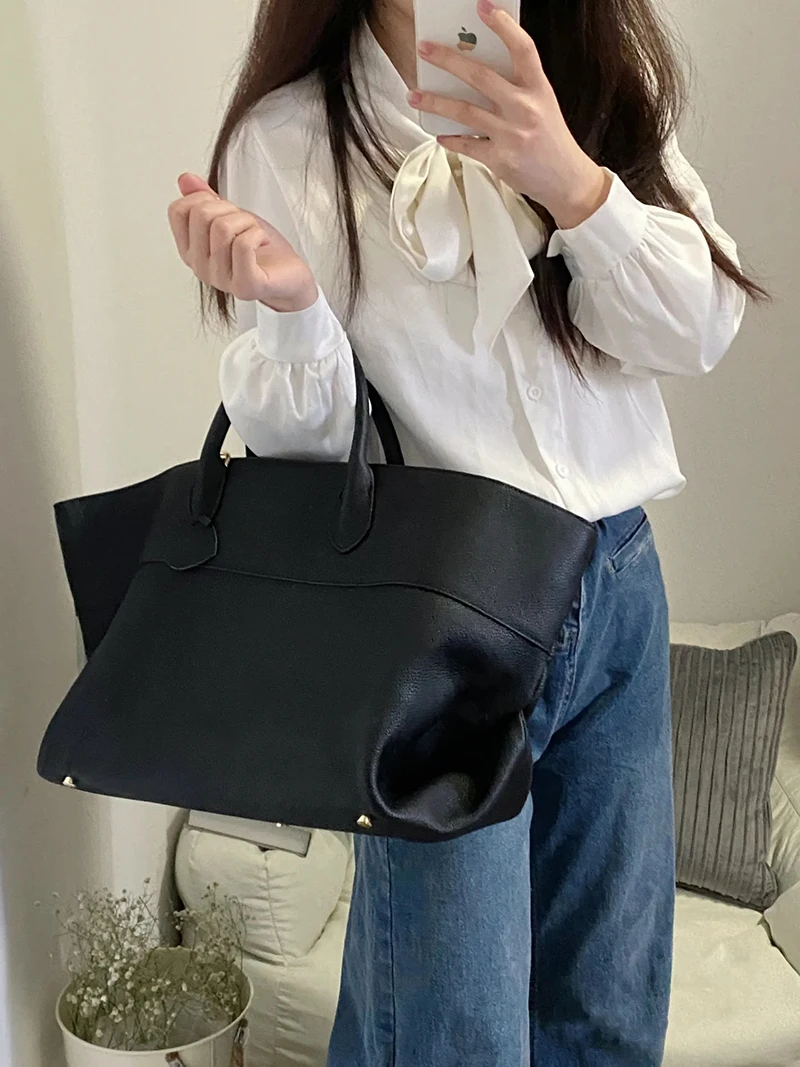 العلامة التجارية الجديدة تصميم حقائب النساء جلد طبيعي المرأة حقائب كتف جلد البقر النساء حقائب اليد أسلوب بسيط الصلبة حقائب امرأة