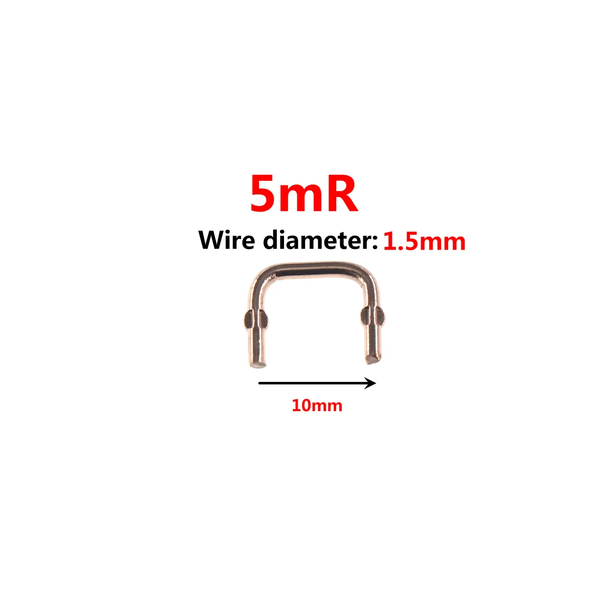 50PCS Constantan resistance sampling resistor 1mR 2mR 5mR 10mR 20mR 25mR 30mR 50mR 0.001 0.002 0.005 0.01 0.02 0.025 0.05 Ohm