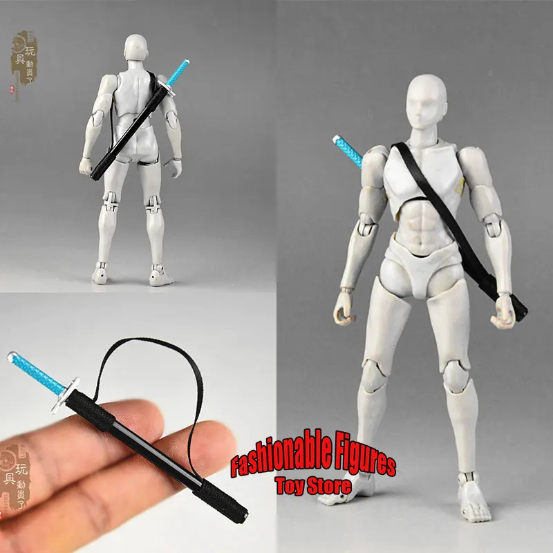 

1/12 Miniature Japanese Samurai Shoulder Strap Knife Soldier Equipment Accessories For 6inch Action Figure Body