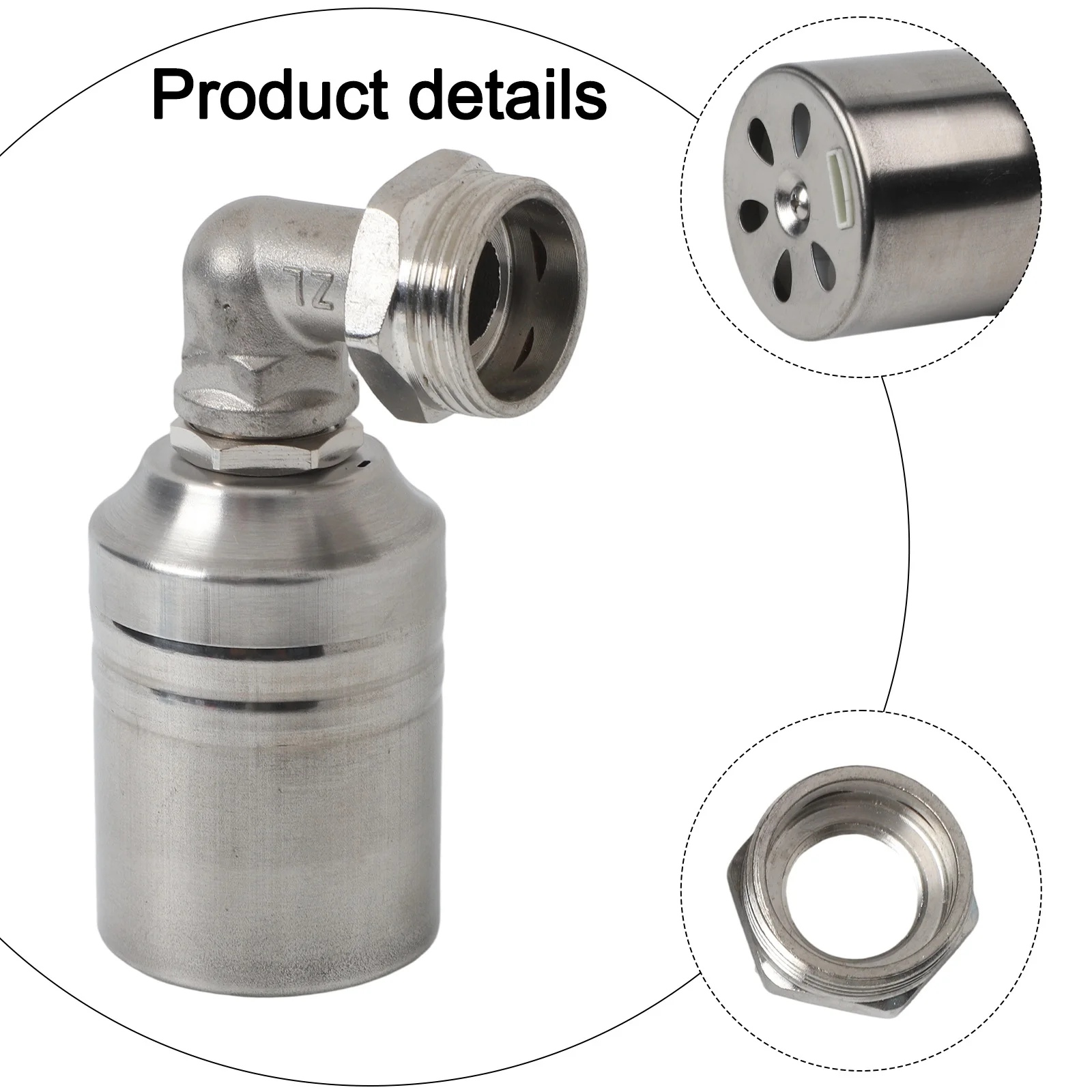 

304 Stainless Steel Float Ball Valve for Automatic Water Level Control in Residential and Agricultural Applications