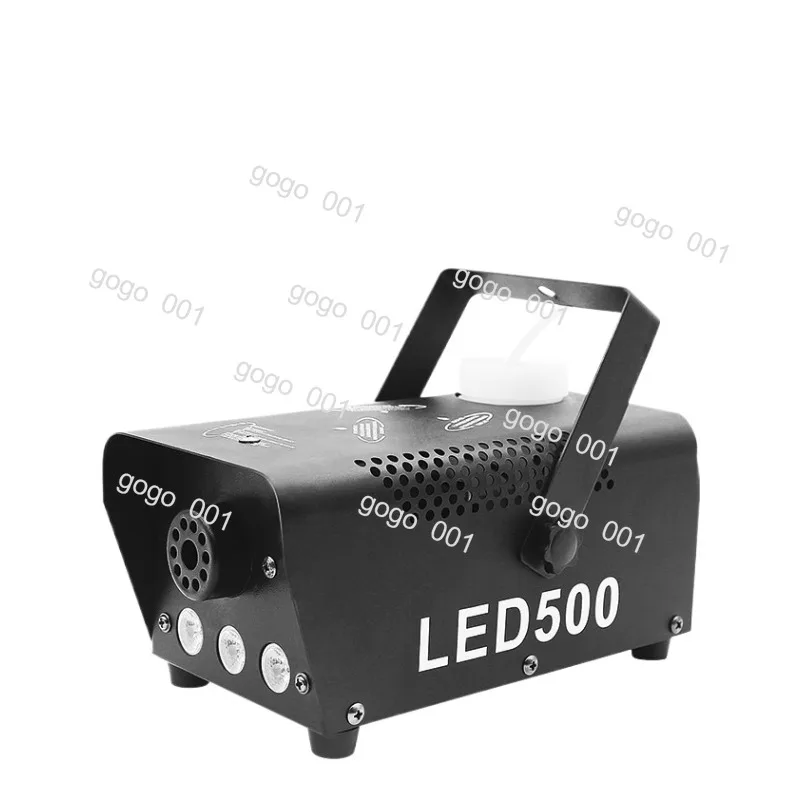 Bar Live Streaming Fog Machine Water Vapor Effect, 500W Fast Heating with Color Lights, Small Portable DJ Stage Sprayer