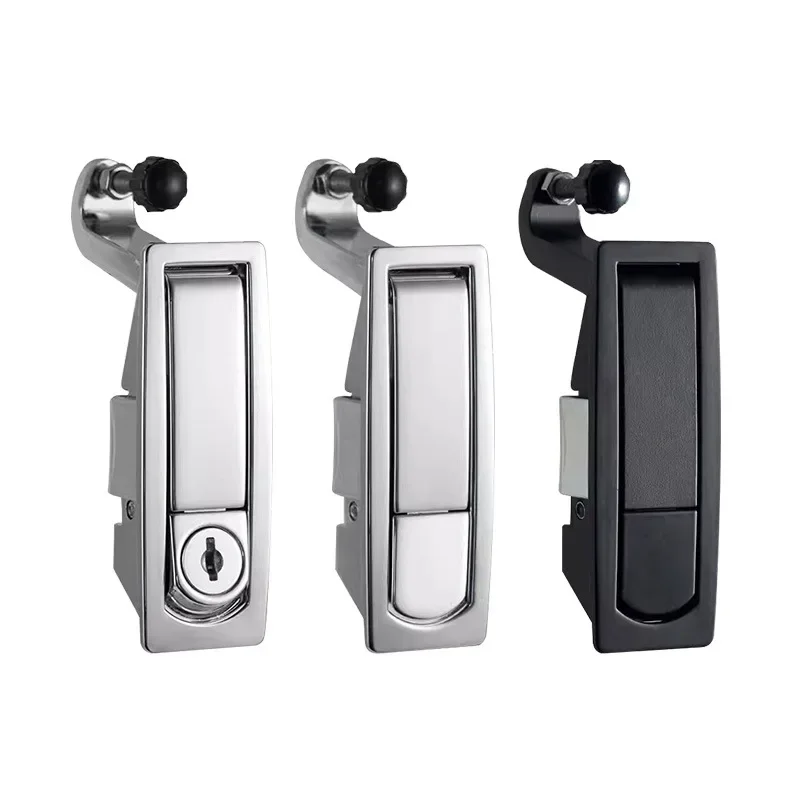 Cabinet Plane Lock Security RV Lever Panel Push Button Panel lock with Distribution Box Compression Trigger Lock Latch