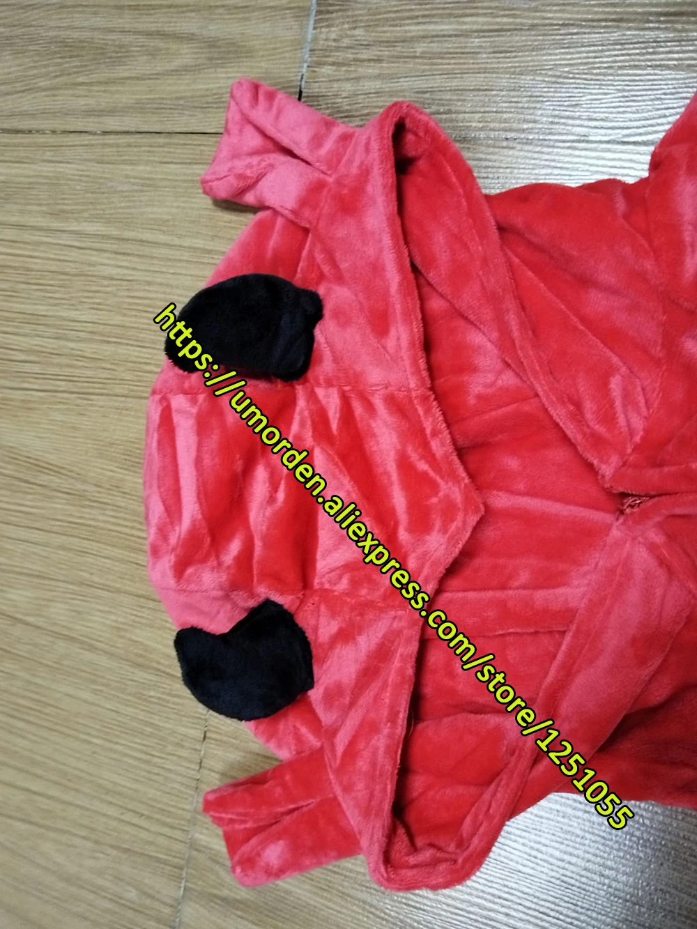 Umorden Unisex Child Kids Toddler Red Devil Demon Costume Cosplay for Boys Girls 2-3T 3-4T 4-7T